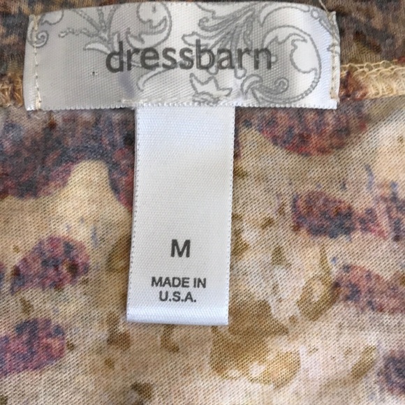 Dressbarn round neck top with front bling - Picture 5 of 7